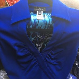 🆕🌸 Cache Contour Collecti Ponte Collared Sheath Dress